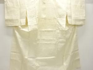 アンティーク　すかし織流水に菊模様夏用長襦袢